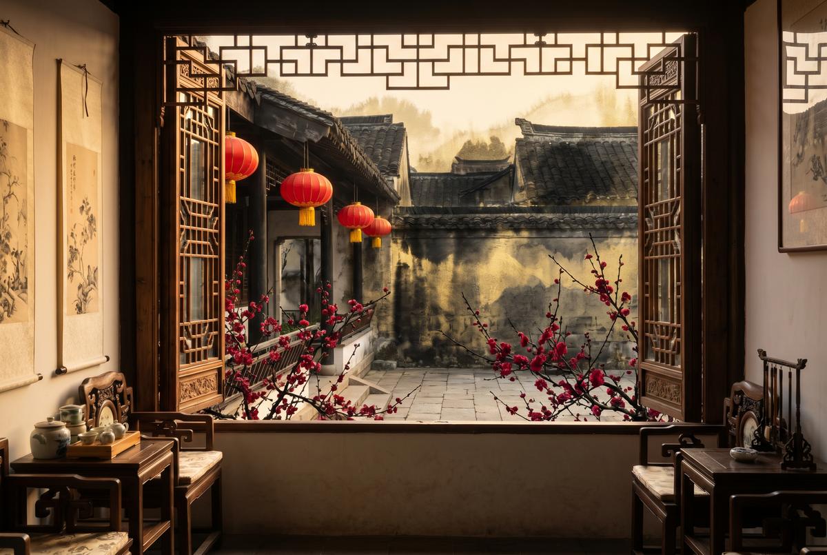 17C国风美学 - 古建庭院意境 - www.zyrexes.cn